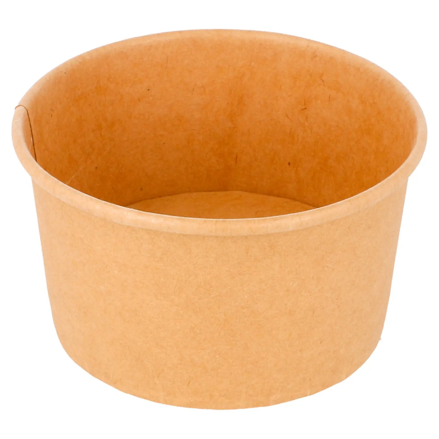 Coppetta gelati  180 ml 250 + 18 pe g/m2 ø 8,7x5,2 cm marrone cartone (2000 unità)