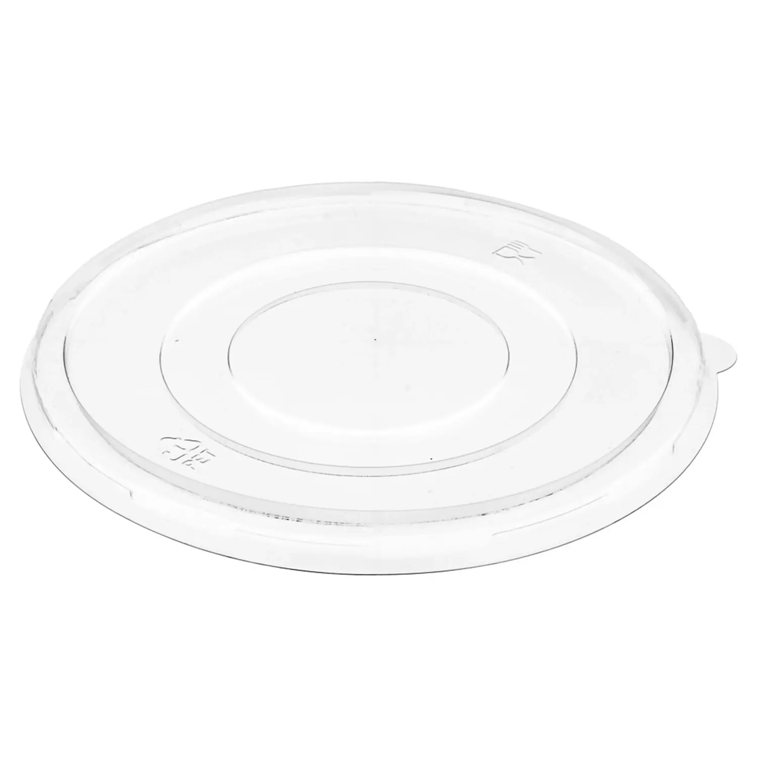 Coperchi per codici 224.33-215.05   ø 18x1 cm trasparente pet (600 unità)