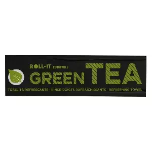 Salviette flushable 'roll-it green tea' 50 g/m2 14,5x4 cm bianco cellulosa (1280 unità)