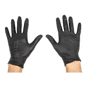 Guanti   size: s nero nitrile (100 unità)