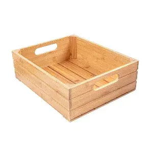 Scatola buffet gn 1/2 bamboo  32,5x26,5x10 cm naturale bambù (1 unità)