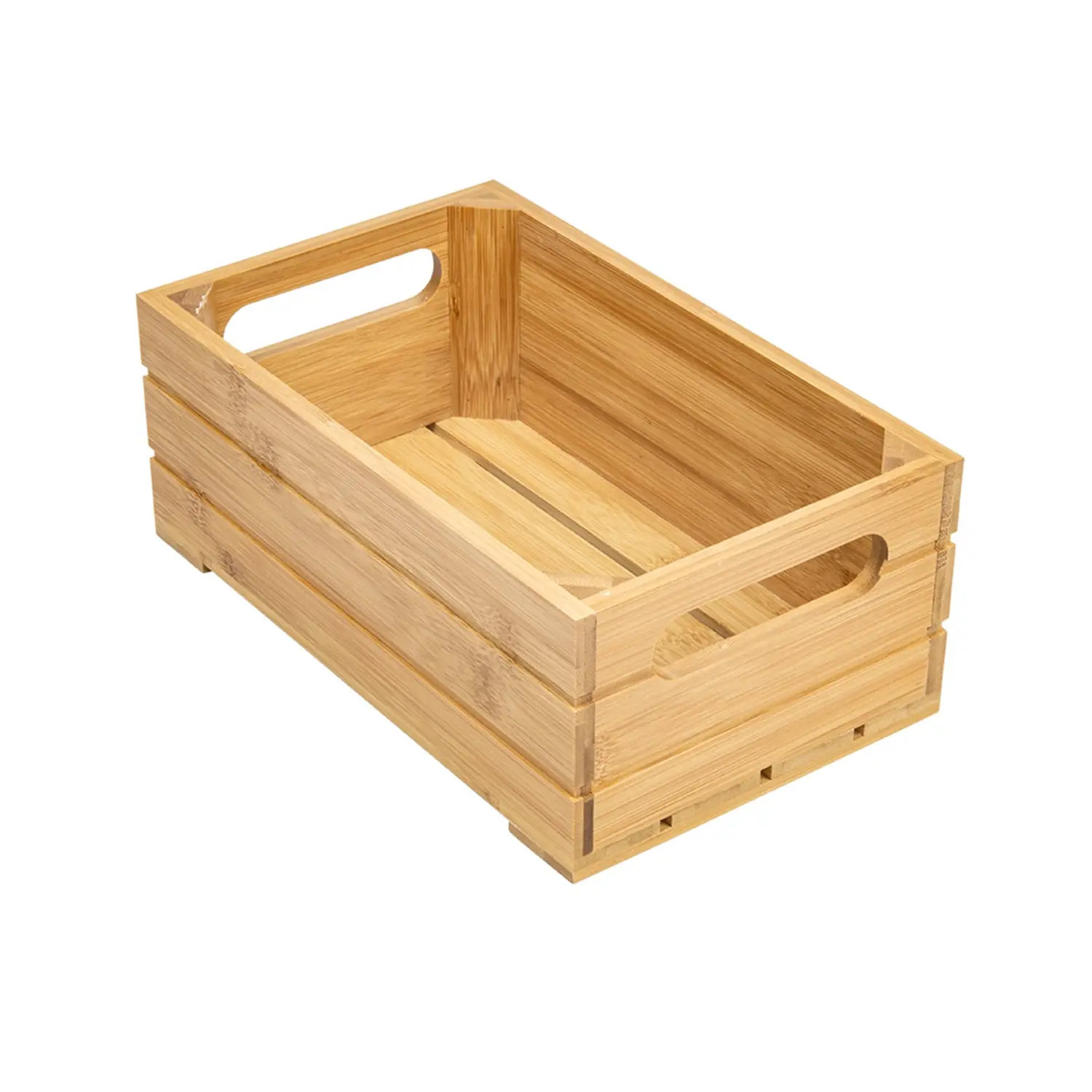 Scatola buffet gn 1/4 bamboo  26,5x16,2x10 cm naturale bambù (1 unità)