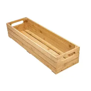 Scatola buffet gn 2/4 bamboo  53x16,2x10 cm naturale bambù (1 unità)