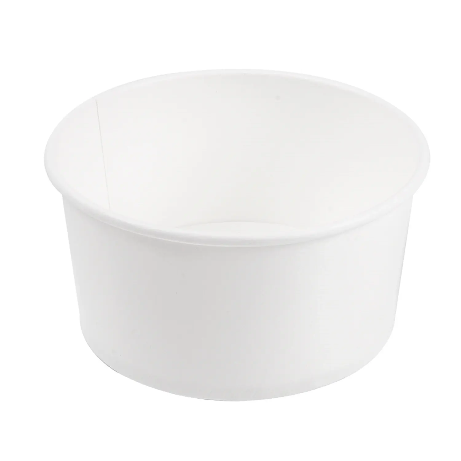 Insalatieri  1000 ml - 33,3 oz 300 + 18 pe g/m2 ø15/12,8x7,5 cm bianco cartone (300 unità)