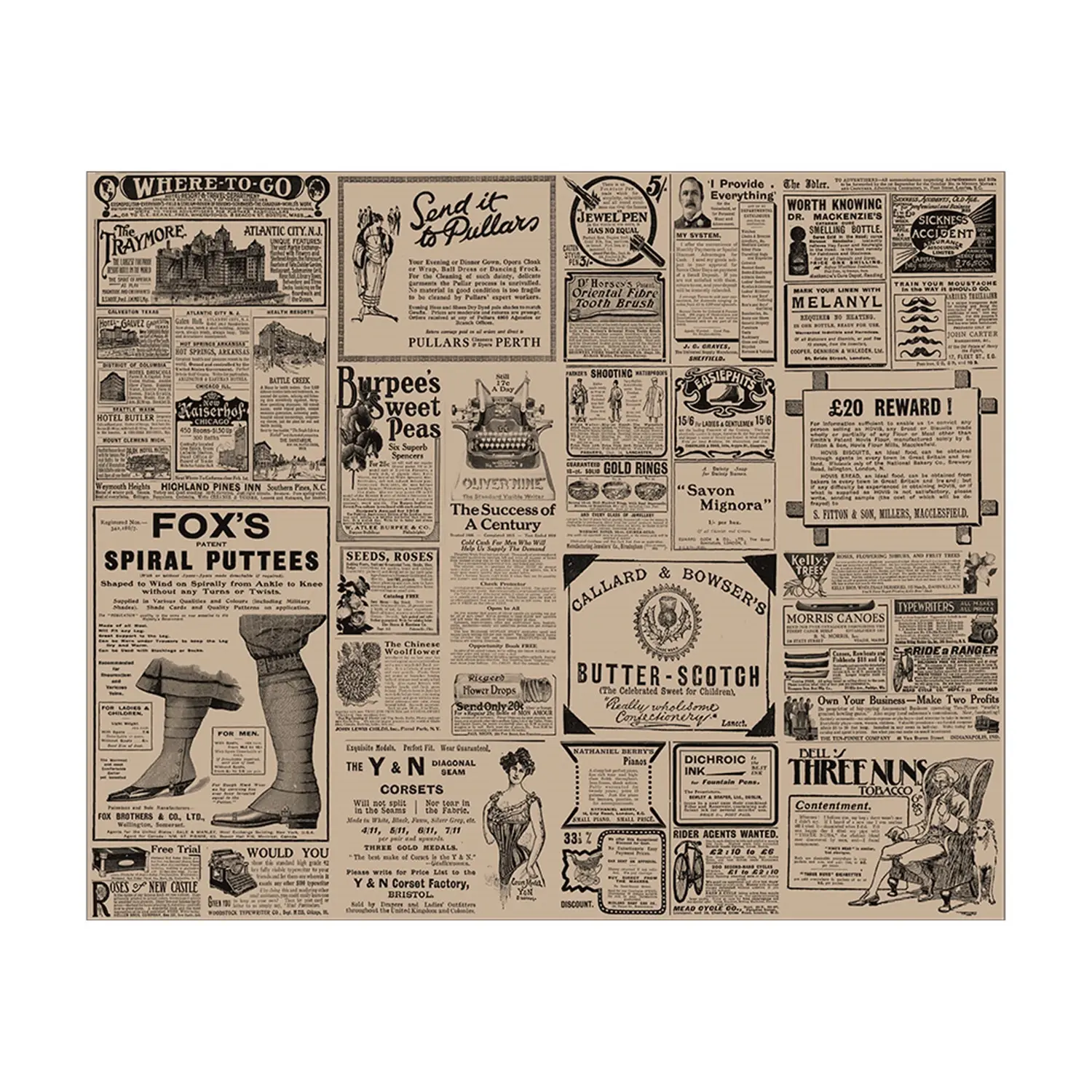 Carta antigrasso basket pfas free 'times' 34 g/m2 31x38 cm naturale pergamana antigrassi (1000 unità)