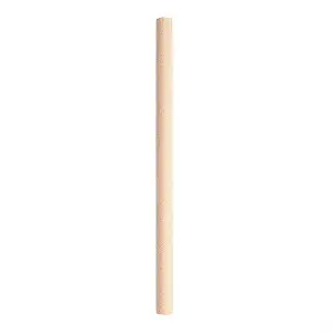 Canucce dritte cocktail paper  ø0,80x14 cm naturale kraft (3000 unità)
