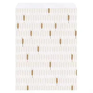 Sacos padaria 'ceres' 33 g/m2 26+8x35 cm branco celulose (250 unidade)