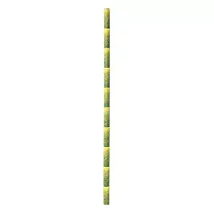 Canucce dritte bambù stampato paper  ø0,60x21 cm carta (3000 unità)
