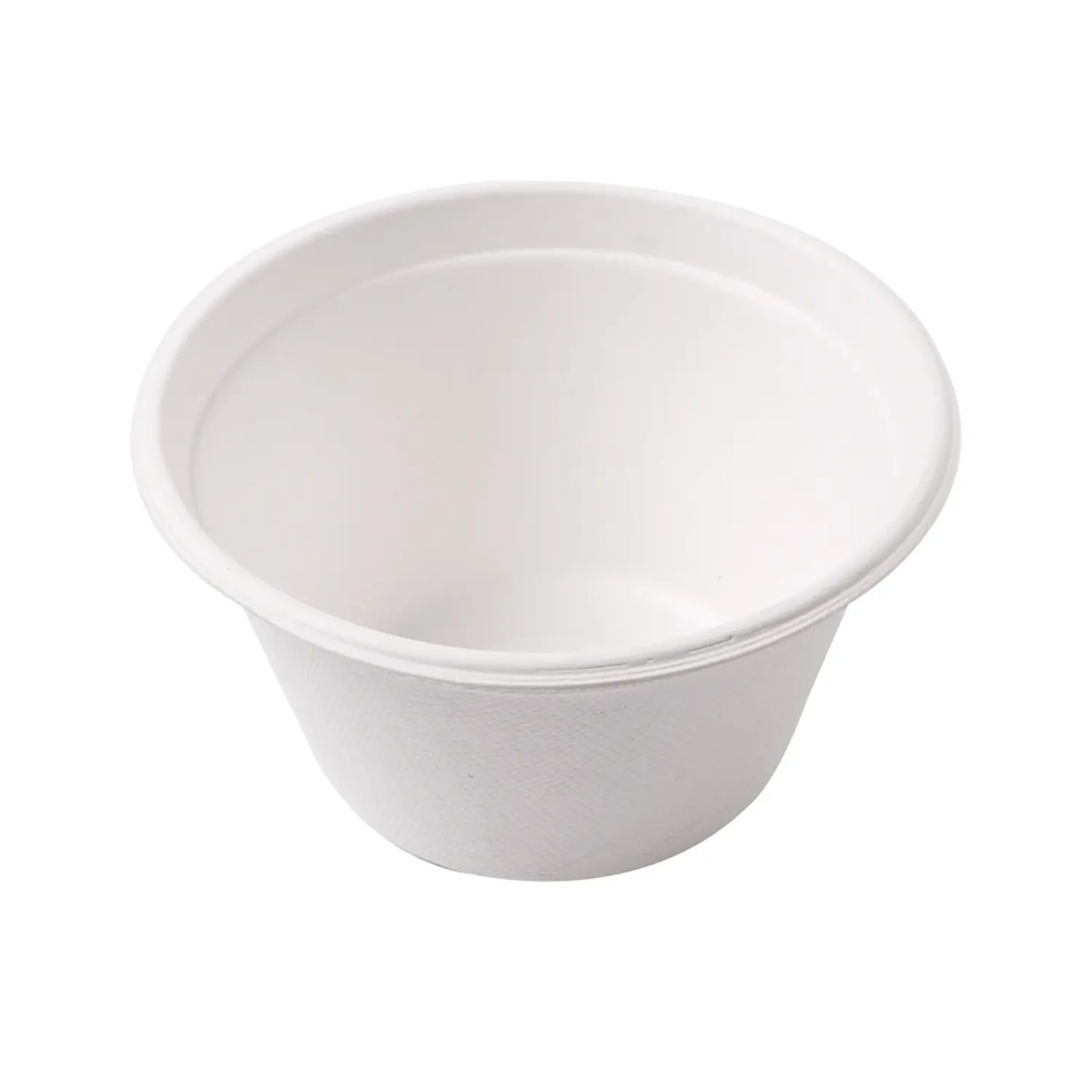 Terrine bionic 360 ml ø 11,6x6,3 cm bianco bagassa (500 unità)