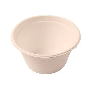 Terrine bionic 360 ml ø 11,6x6,3 cm naturale bagassa (500 unità)