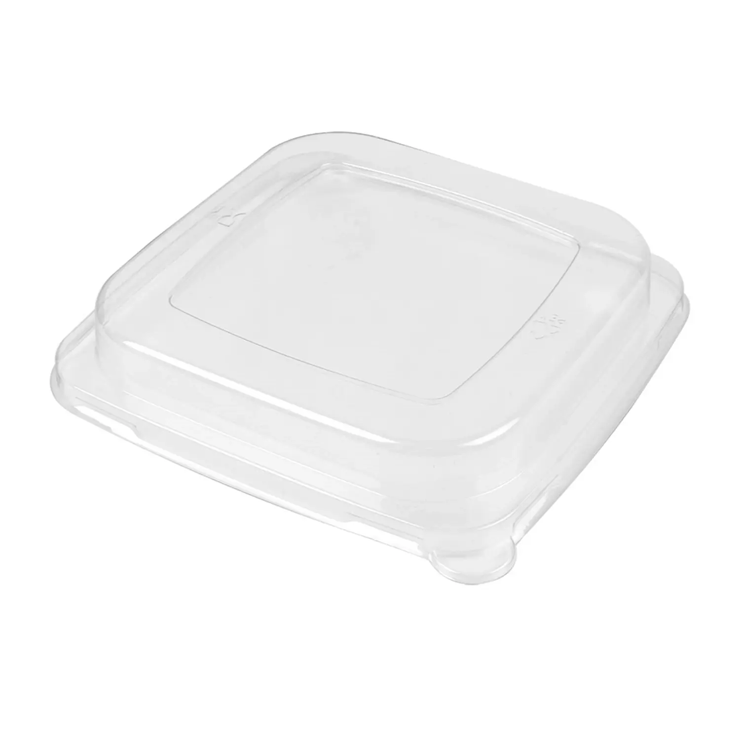 Coperchi per codici 228.40/41/42 - 226.93/94/95   18,5x18,5x3 cm trasparente pet (400 unità)