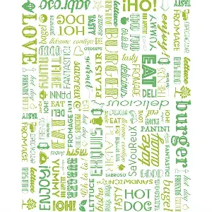 Papel antigrasas fast food 'green parole' 35 g/m2 28x34 cm blanco perg. antigrasas (1000 unid.)