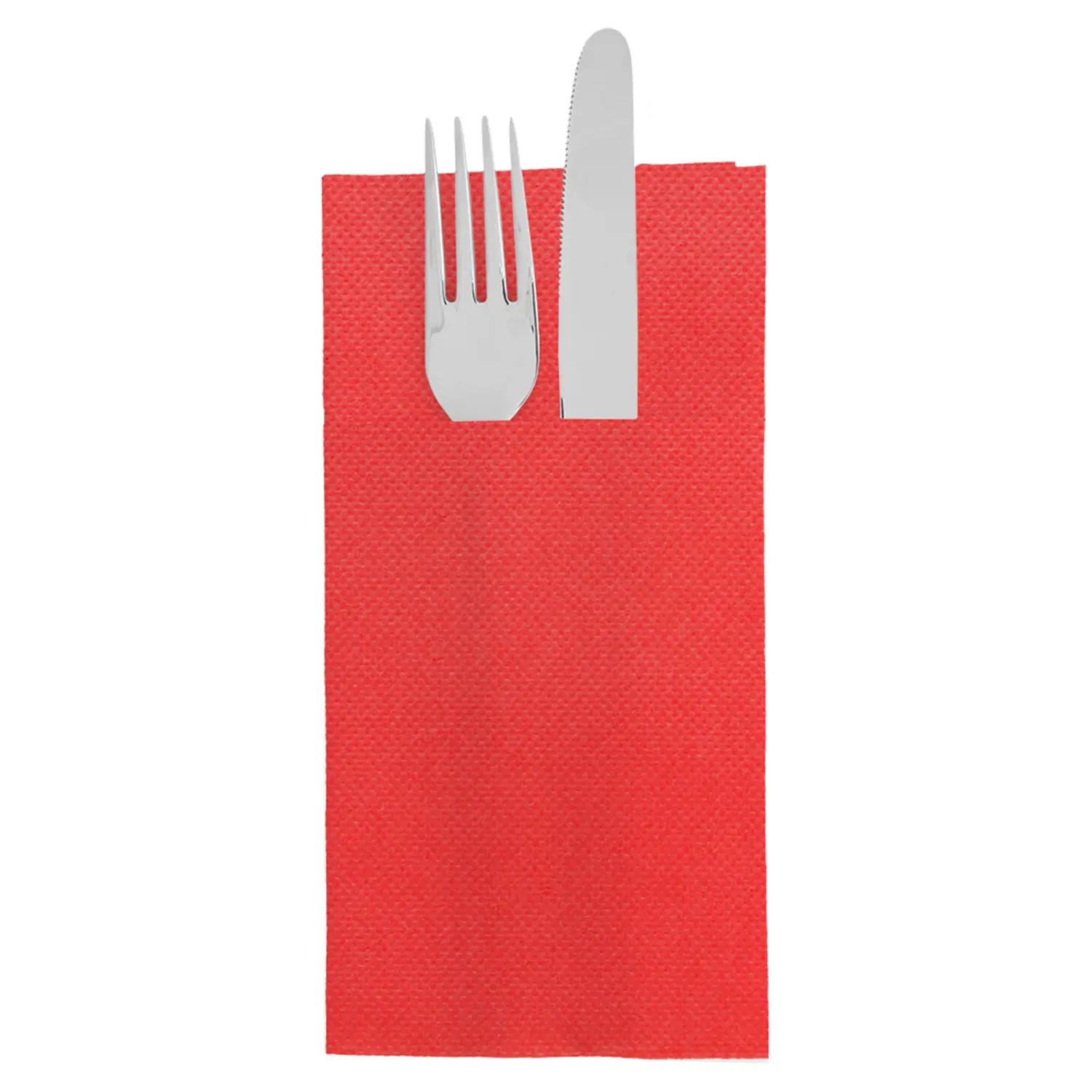 Tovaglioli canguro double point  18 g/m2 39x40 cm rosso tissue (1400 unità)