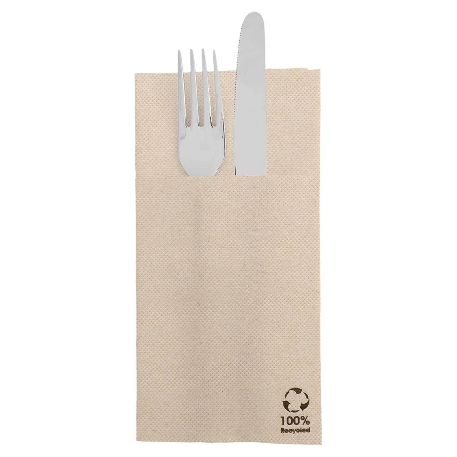 Tovaglioli canguro double point  19 g/m2 39x40 cm naturale tissue riciclato (1400 unità)