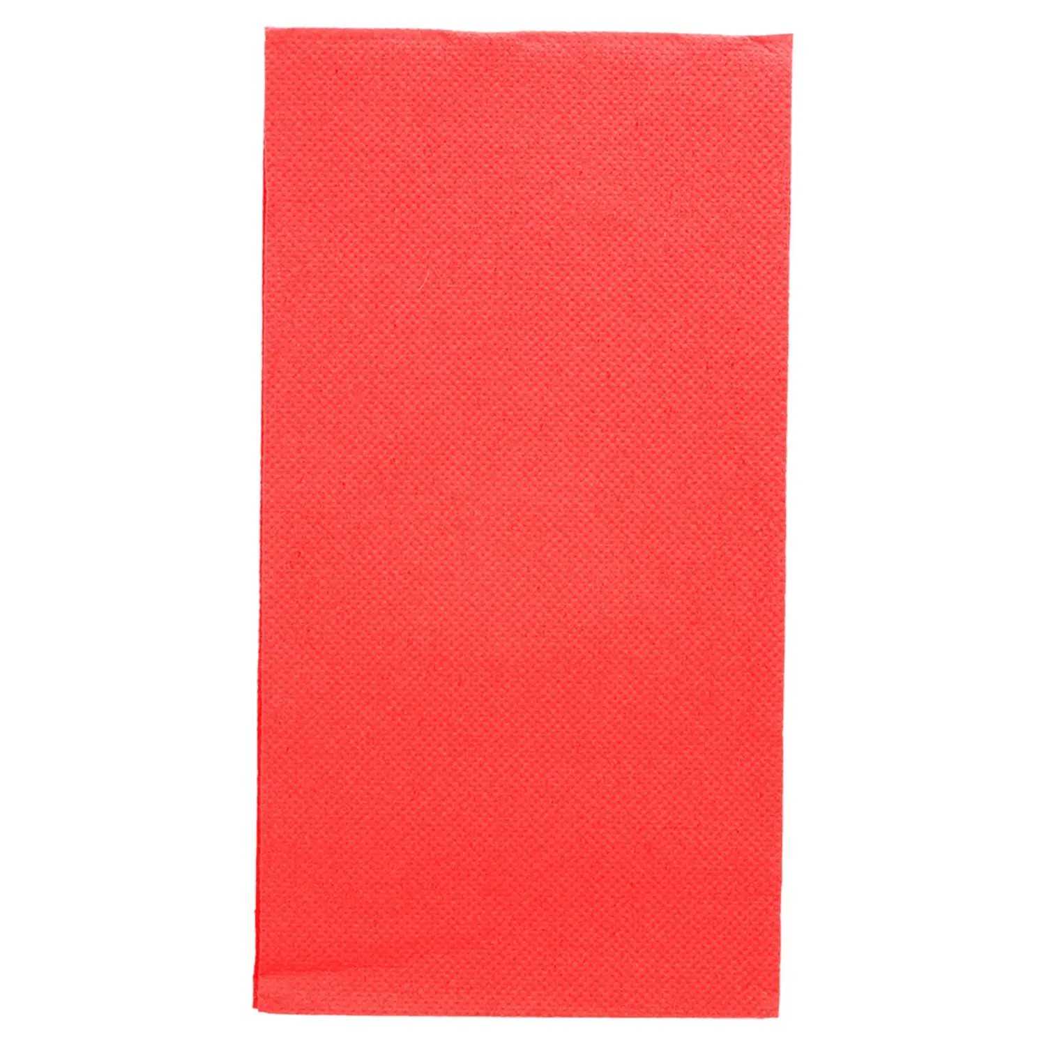 Tovaglioli ecolabel p. 1/8 double point  18 g/m2 40x40 cm rosso tissue (1200 unità)