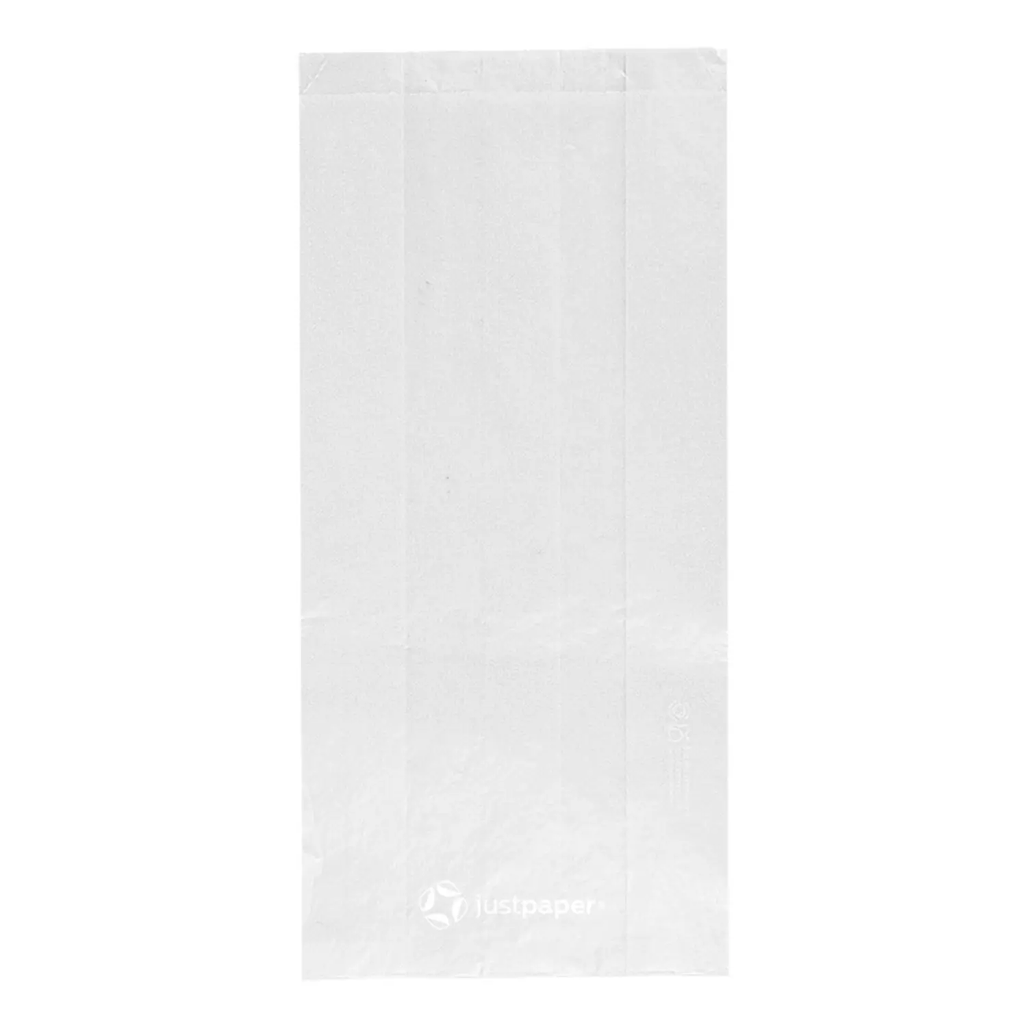 Sacchetti per sandwiches con finestra eco pfas free 'just paper' 30 g/m2 12+6x26 cm traslucido carta cristallo (250 unità)