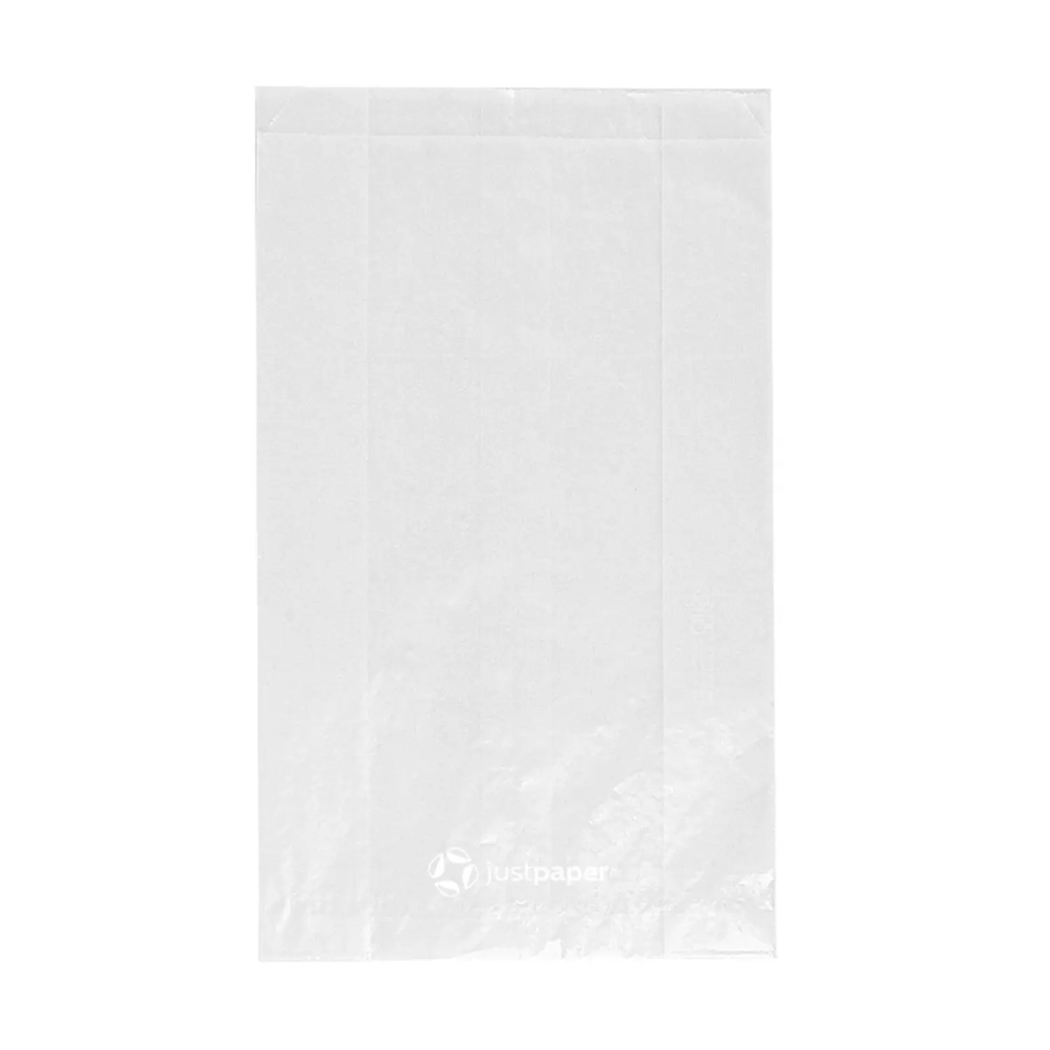 Sacchetti per sandwiches con finestra eco pfas free 'just paper' 30 g/m2 14+6x23 cm traslucido carta cristallo (250 unità)