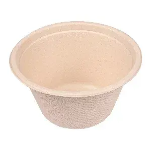 Insalatiere bionic 750 ml ø15,5x8,4 cm naturale bagassa (600 unità)