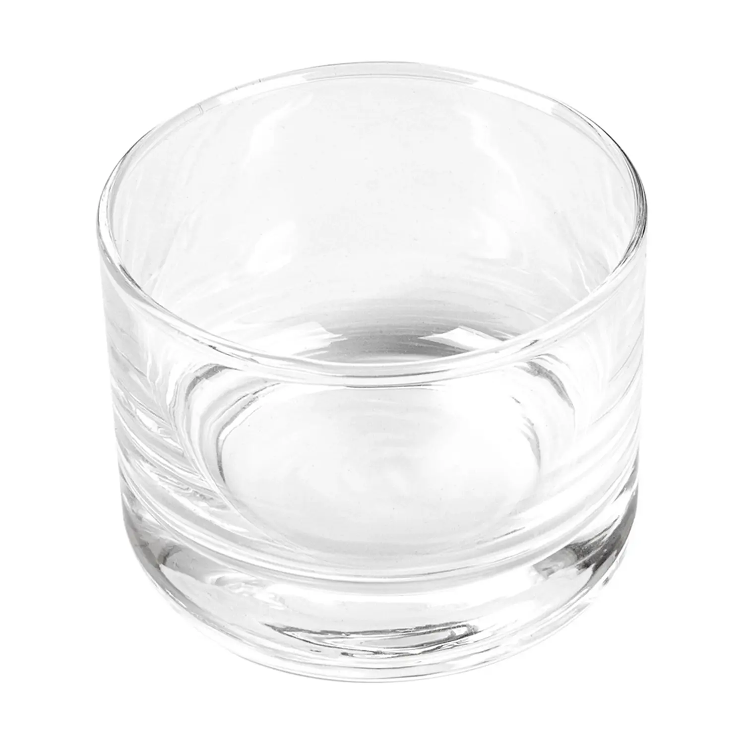 
mini vetro rotondo waki glass 120 ml 4 oz ø6x5 cm trasparente cristal (72 unità)