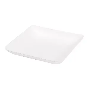 Contenitore quadrato bionic  6,5x6,5x1,2 cm bianco bagassa (1000 unità)