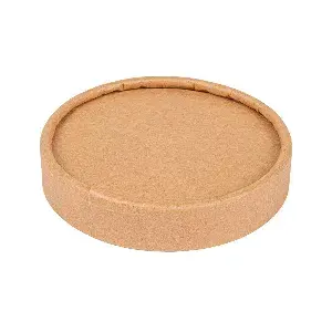 Coperchio terrina gelati  120 ml 280 + 18 pe g/m2 ø7,7 cm marrone cartone (1000 unità)