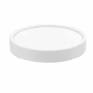 Coperchio terrina gelati  150 ml 280 + 18 pe g/m2 ø8,5 cm bianco cartone (1000 unità)