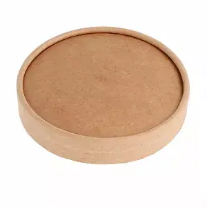 Coperchio terrina gelati  150 ml 280 + 18 pe g/m2 ø8,5 cm marrone cartone (1000 unità)