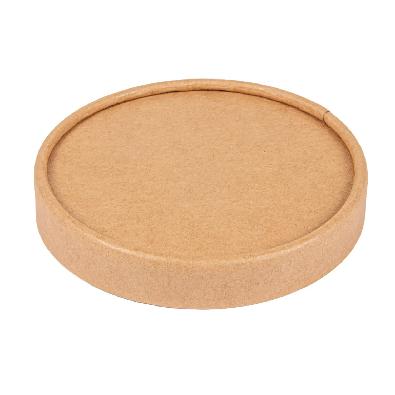 Coperchio terrina gelati  240 ml 280 + 18 pe g/m2 ø9,4 cm marrone cartone (1000 unità)