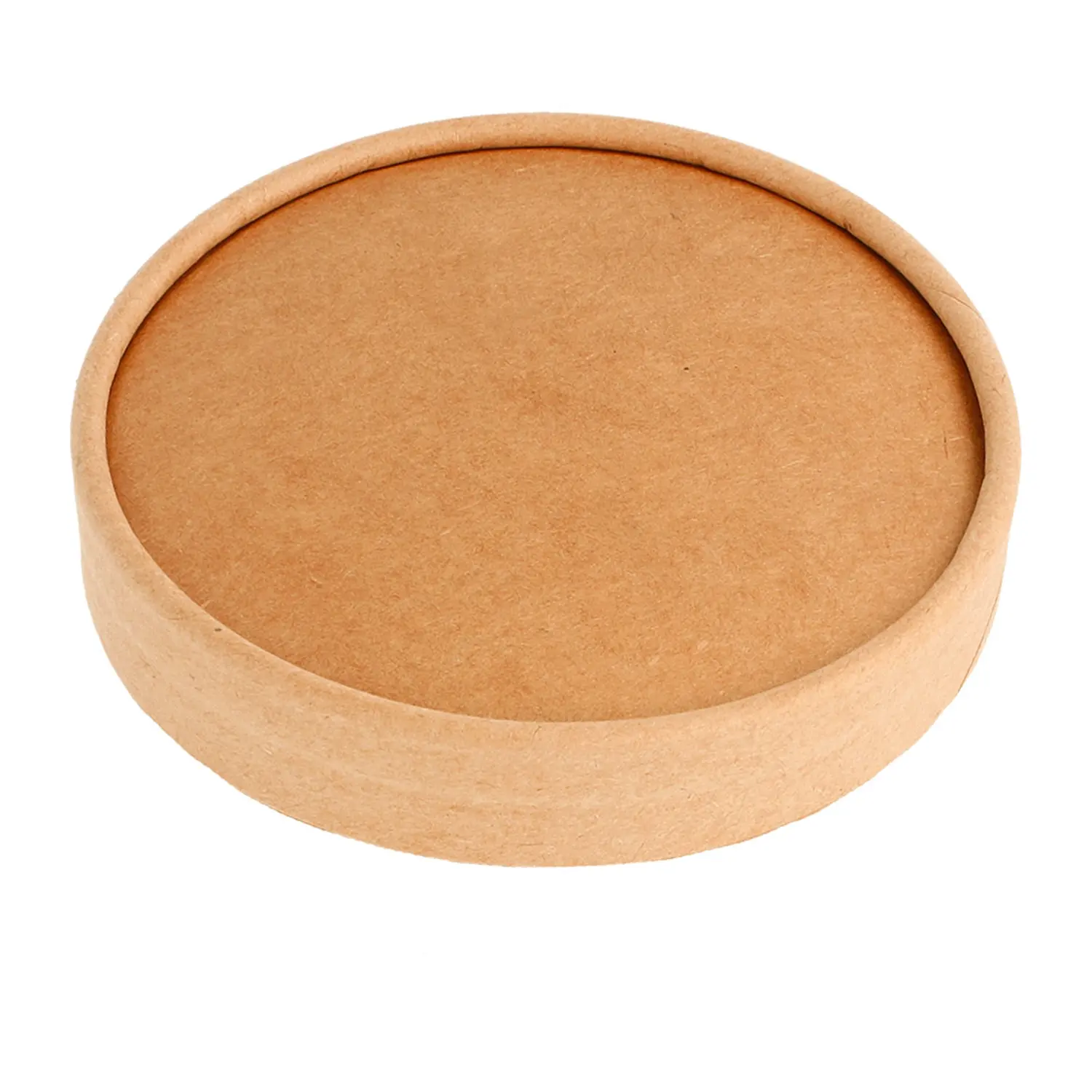 Coperchi per codici 212.98/99, 226.31/32/35/36/64  300 + 18 pe g/m2 ø15 cm marrone kraft (300 unità)