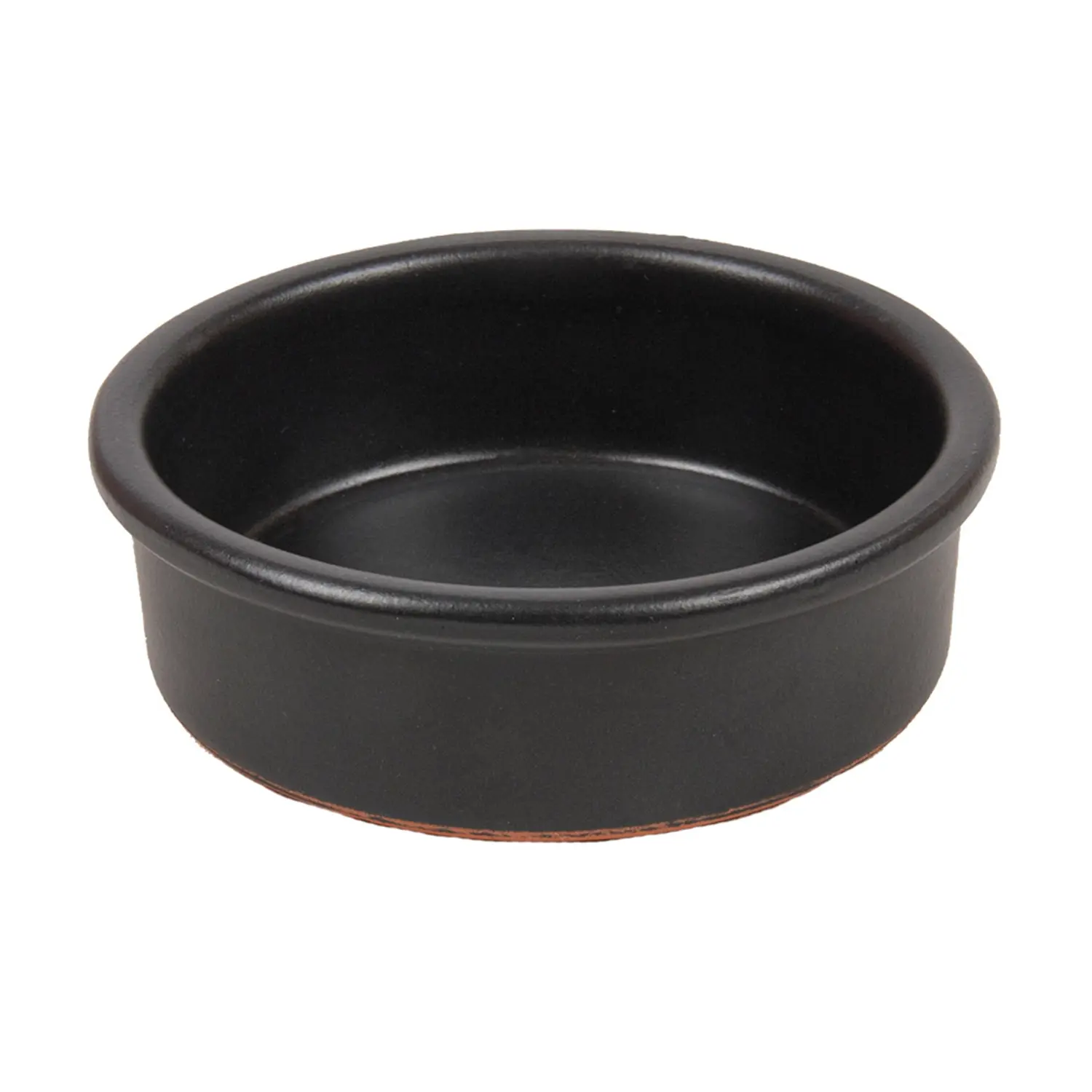 Ciotoline per snacks  100 ml ø8,95x2,9 cm nero ceramica (42 unità)