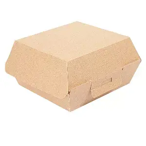 Scatole hamburger thepack  13x12,5x6,2 cm (s) naturale cartone nano-micro (450 unità)