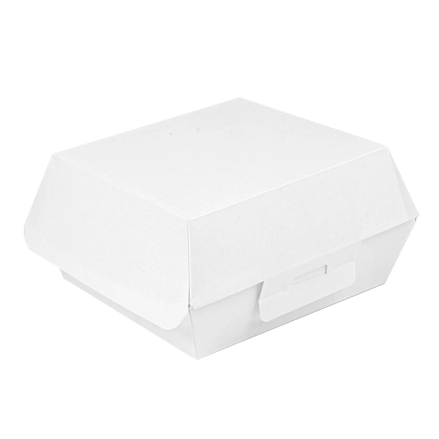 Scatole hamburger thepack  13x12,5x6,2 cm (s) bianco cartone nano-micro (450 unità)