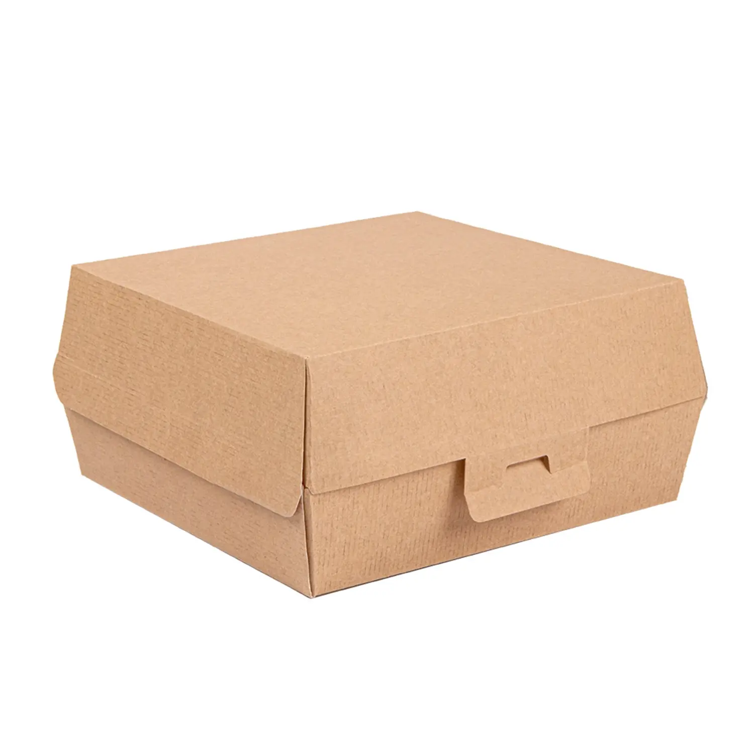 Scatole hamburger thepack  14,2x13,7x6,1 cm (l) naturale cartone nano-micro (500 unità)