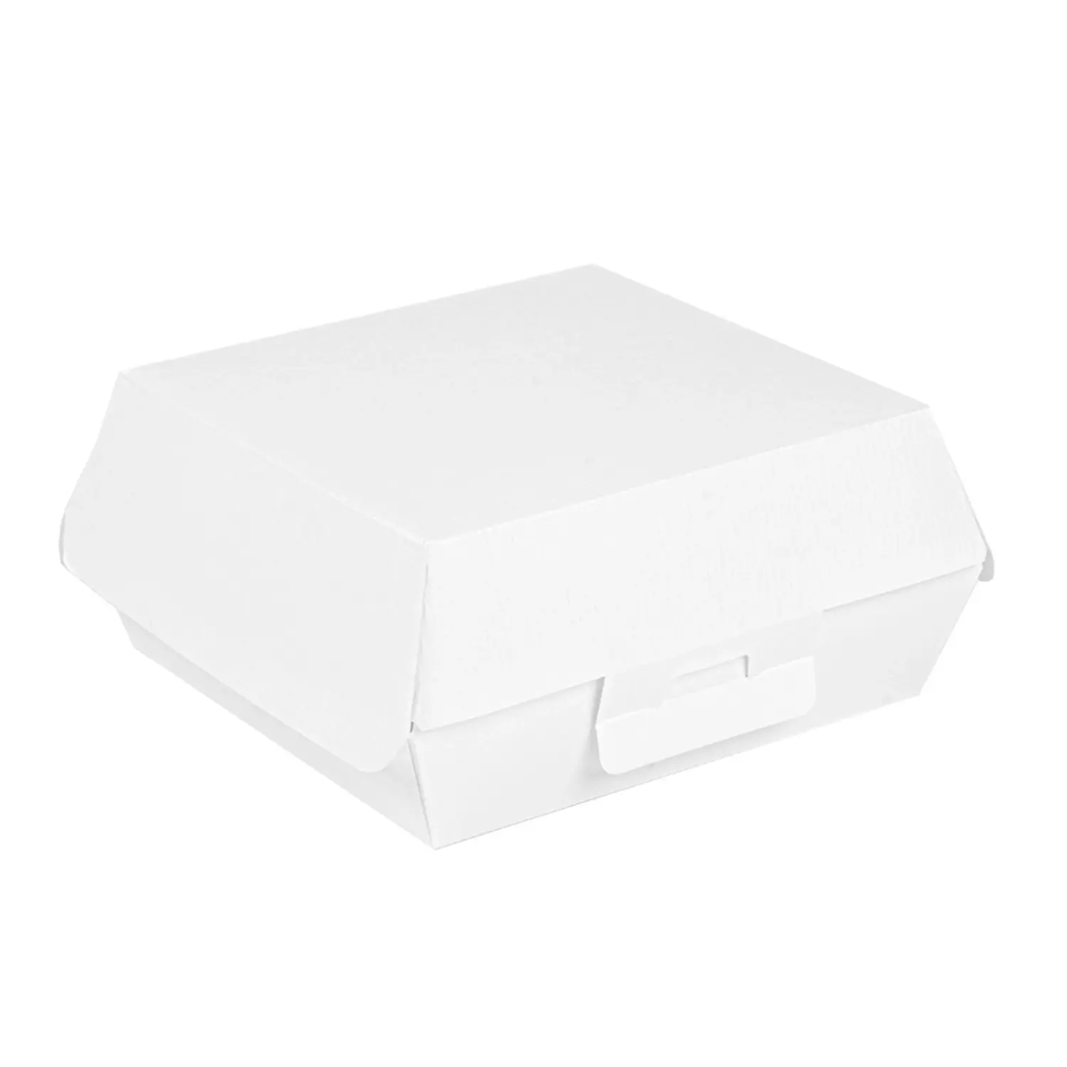 Scatole hamburger thepack  14,2x13,7x6,1 cm (l) bianco cartone nano-micro (500 unità)