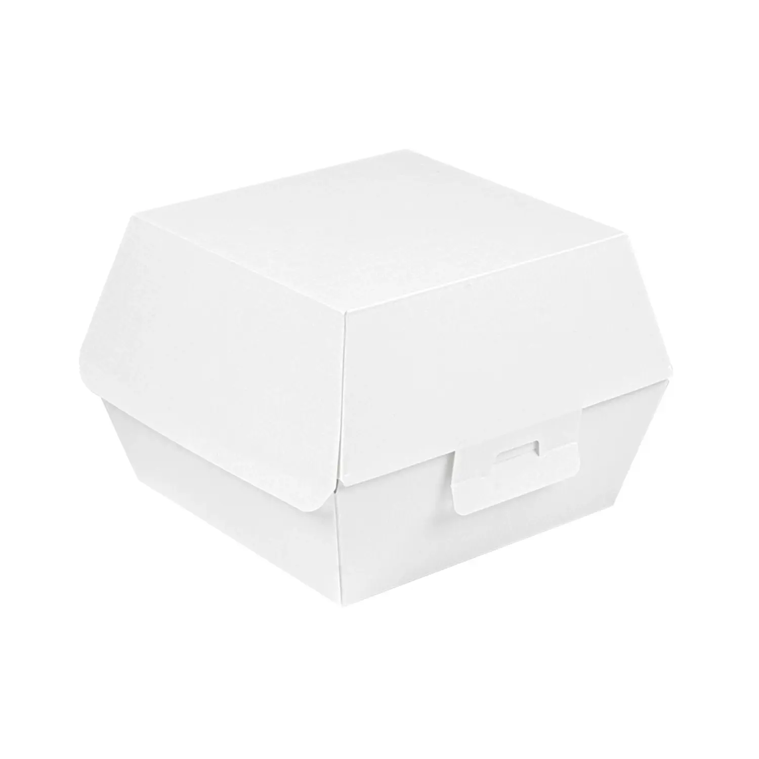 Scatole hamburger thepack  230 g/m2 14,4x13,6x9,2 cm (l+) bianco cartone nano-micro (500 unità)