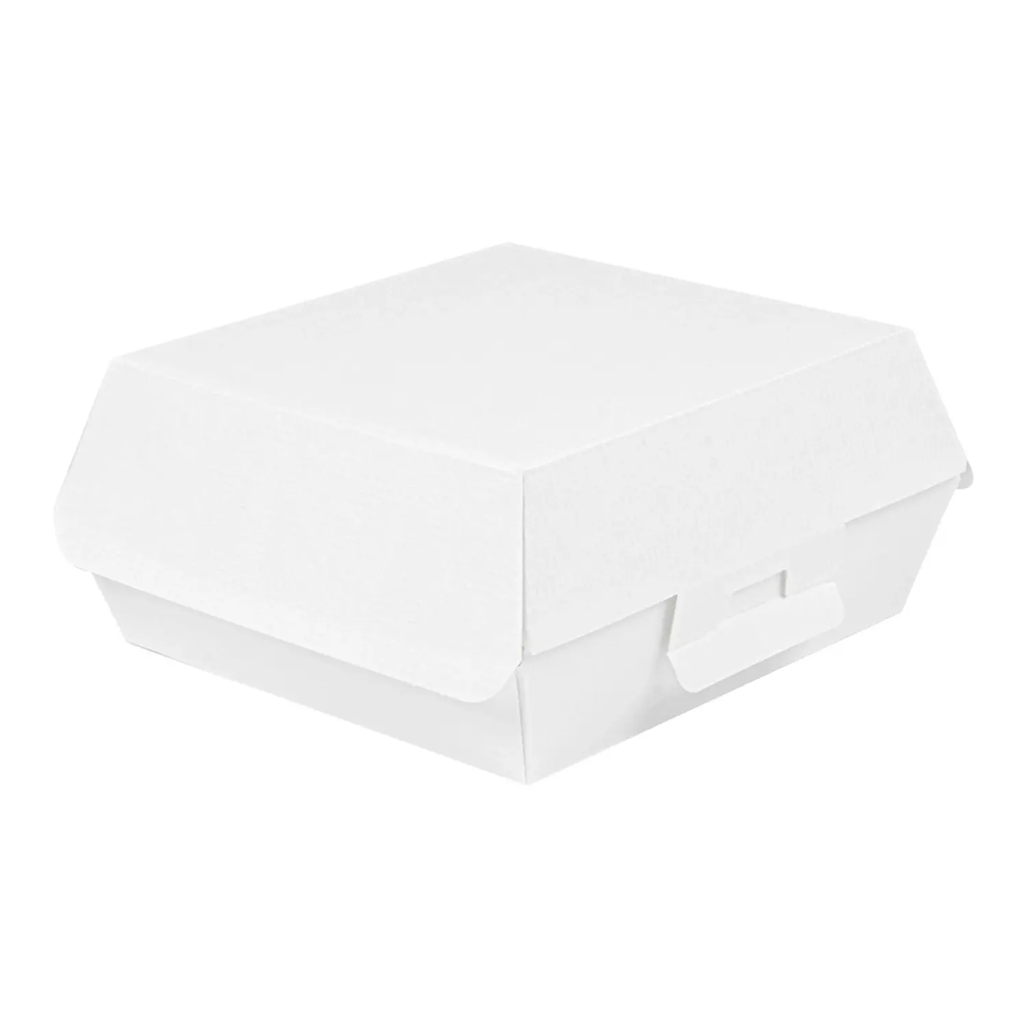 Scatole hamburger thepack  17,6x16,8x7,8 cm (xl wider) bianco cartone nano-micro (300 unità)