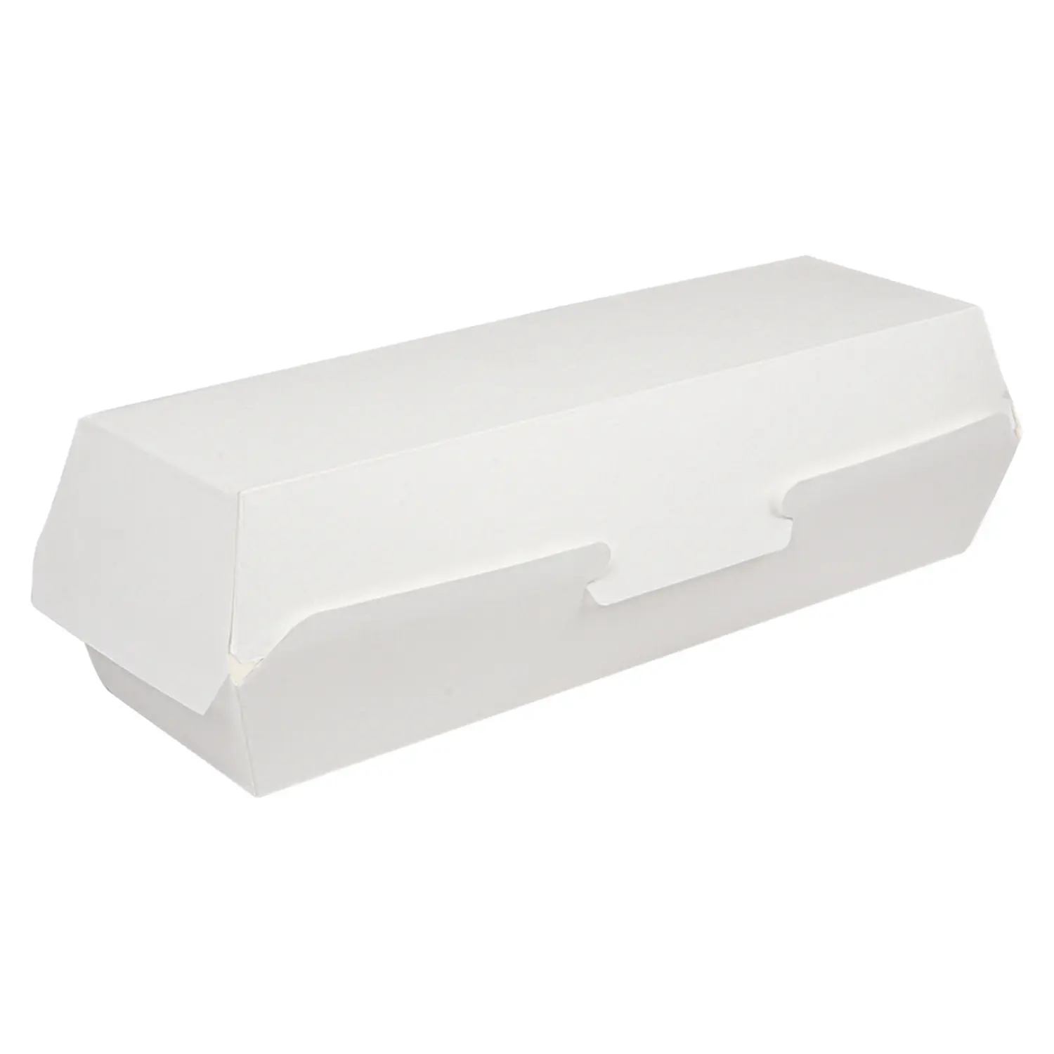 Vaschette hot dog thepack  23,2x9x6,3 cm bianco cartone nano-micro (450 unità)