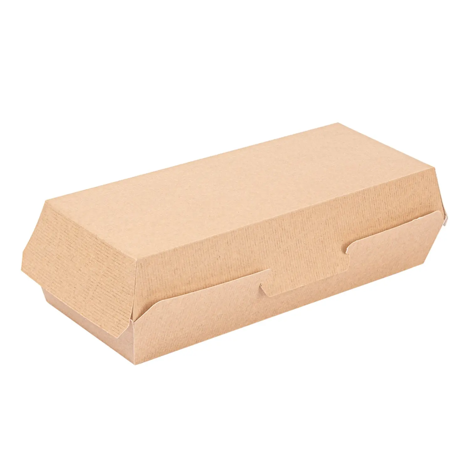 Scatole panini thepack  26,5x12,2x7 cm naturale cartone nano-micro (300 unità)