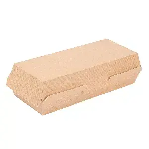 Scatole panini thepack  26,5x12,2x7 cm naturale cartone nano-micro (300 unità)