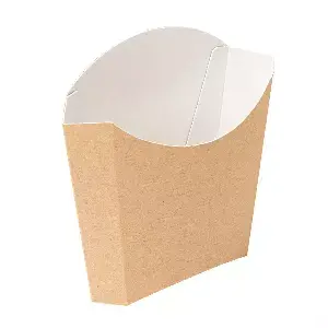 Scatoline per fritti thepack 135 g 13x8x13,5 cm naturale cartone nano-micro (1200 unità)