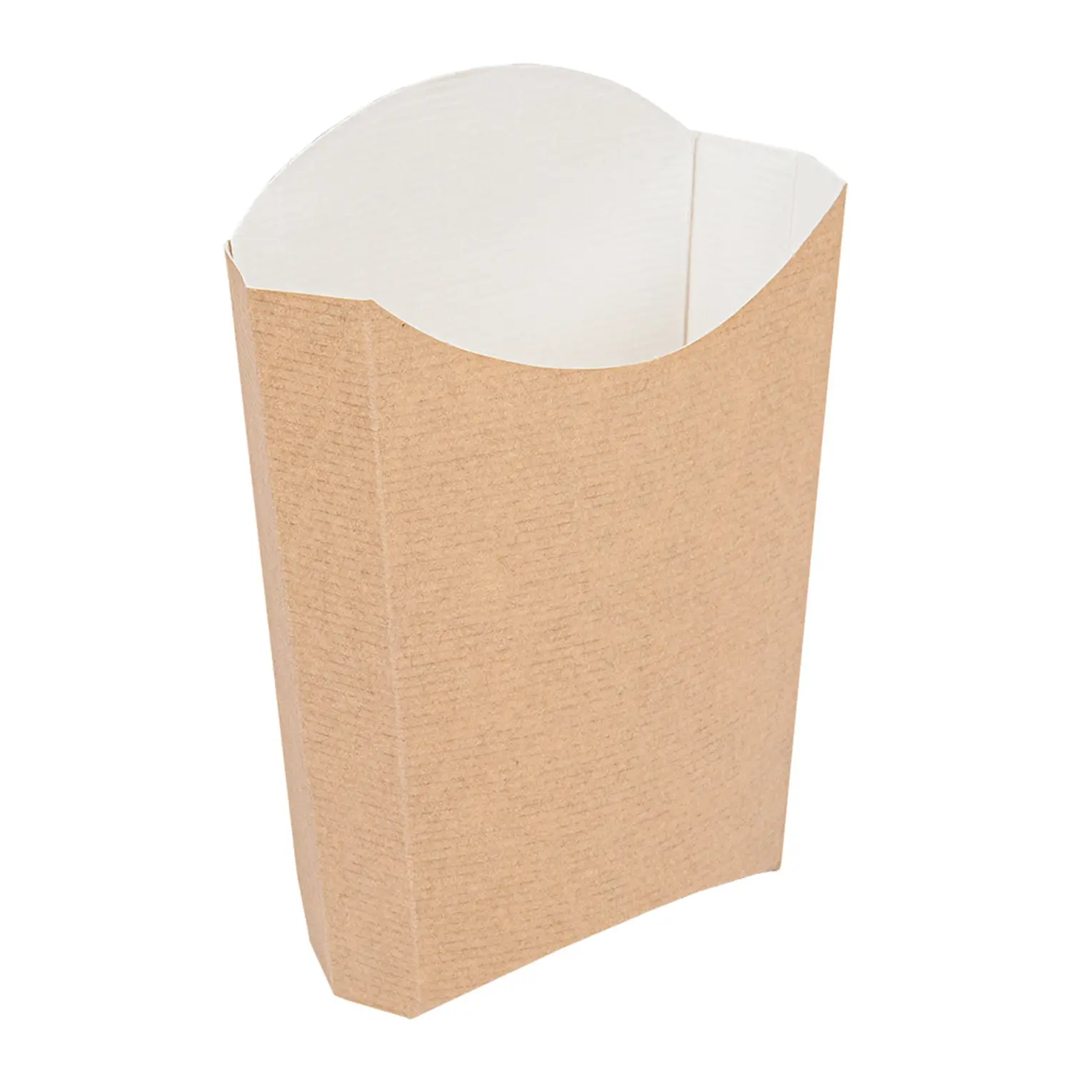 Scatoline per fritti jumbo thepack 165 g 13,5x8,5x16 cm naturale cartone nano-micro (1200 unità)