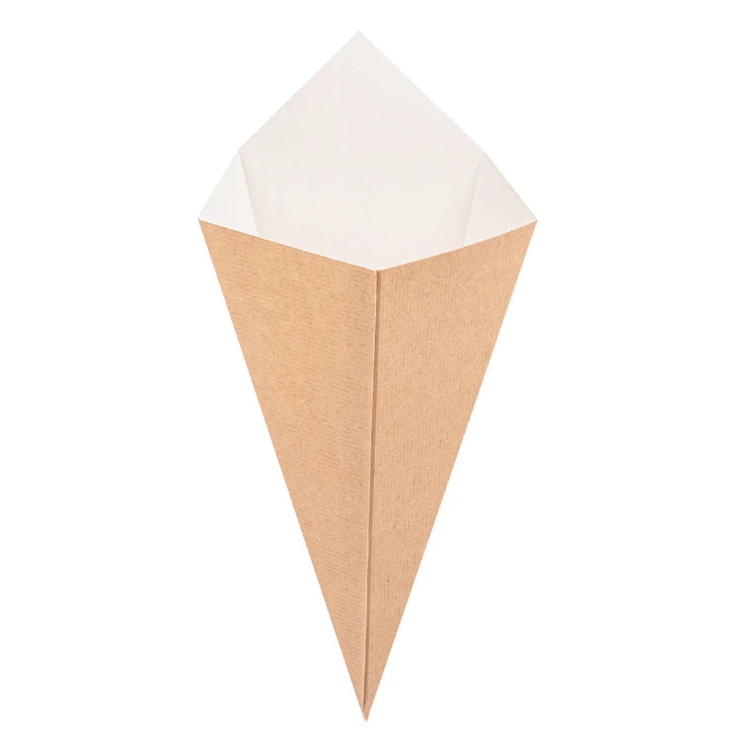 Coni per fritti thepack 250 g 15,7x26,8 cm naturale cartone nano-micro (1200 unità)