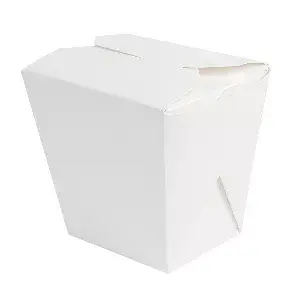 Ricipienti multiuso per microonde thepack 480 ml 7,7x5,7x9 cm bianco cartone nano-micro + pp (480 unità)