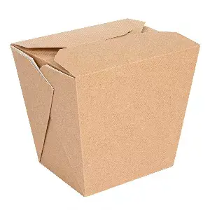 Envases multiuso microondables thepack 960 ml 8,9x7x10,8 cm natural cartón nano-micro + pp (360 unid.)