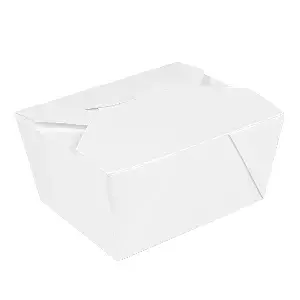 Cajas americanas microondables thepack 780 ml 11,3x9x6,3 cm blanco cartón nano-micro + pp (500 unid.)