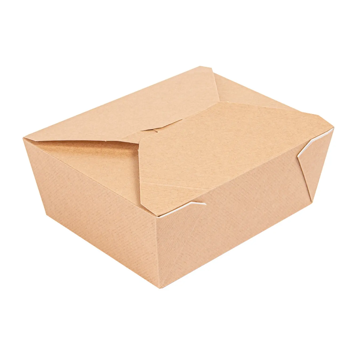 Scatole americane per microonde thepack 1350 ml 15,2x12,1x6,5 cm naturale cartone nano-micro + pp (300 unità)