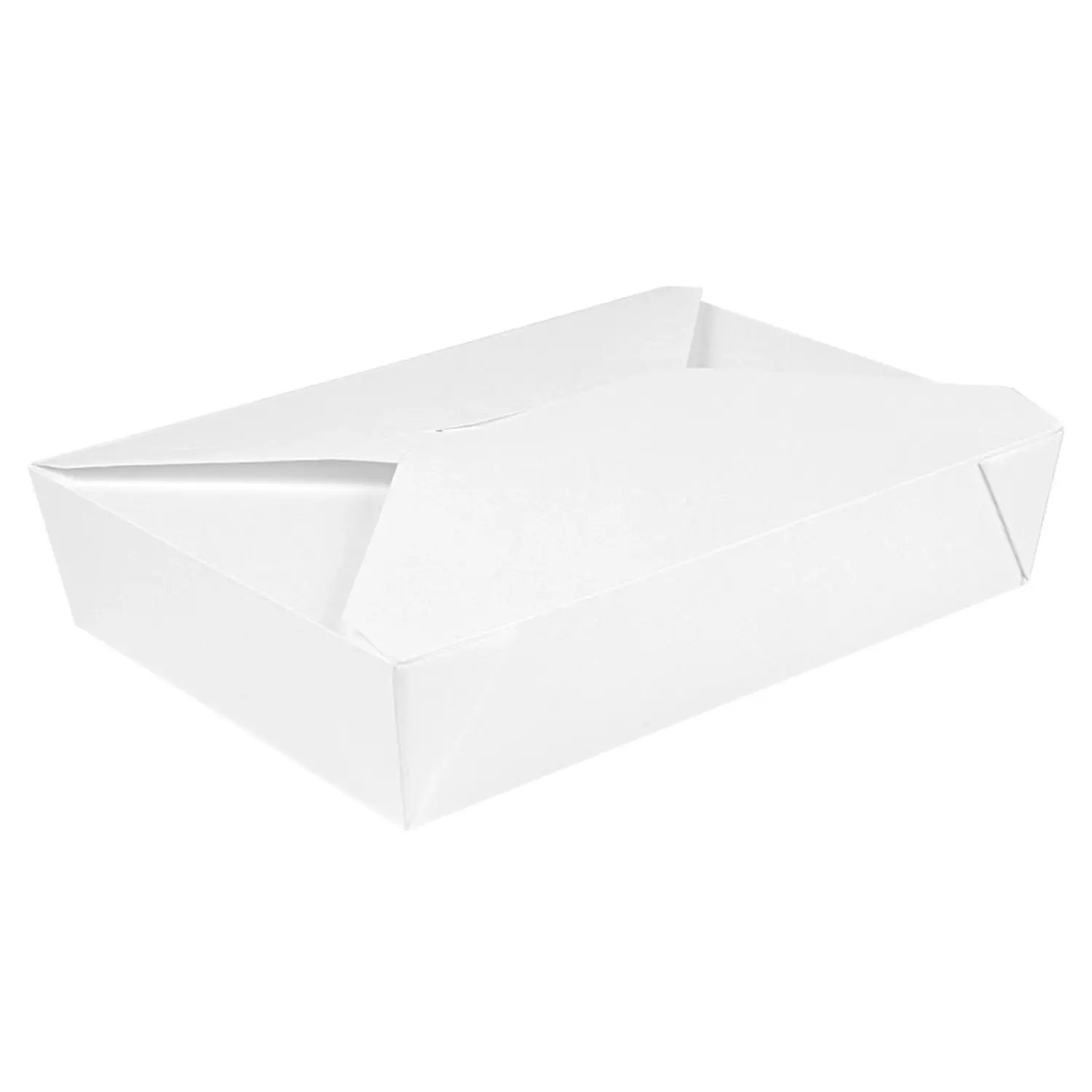 Scatole americane per microonde thepack 1470 ml 19,6x14x4,5 cm bianco cartone nano-micro + pp (300 unità)