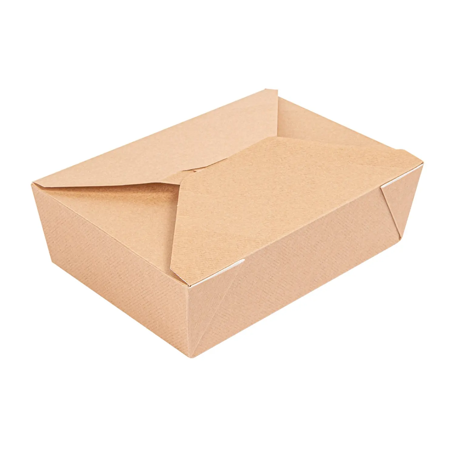 Scatole americane per microonde thepack 1980 ml 19,6x14x6,2 cm naturale cartone nano-micro + pp (200 unità)