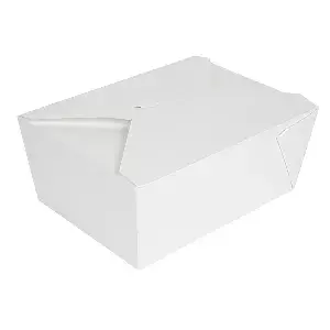 Cajas americanas microondables thepack 2880 ml 19,6x14x9 cm blanco cartón nano-micro + pp (200 unid.)