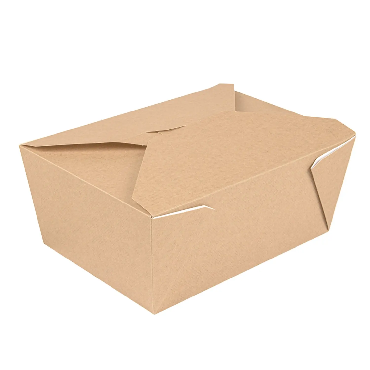 Scatole americane per microonde thepack 2880 ml 19,6x14x9 cm naturale cartone nano-micro + pp (200 unità)